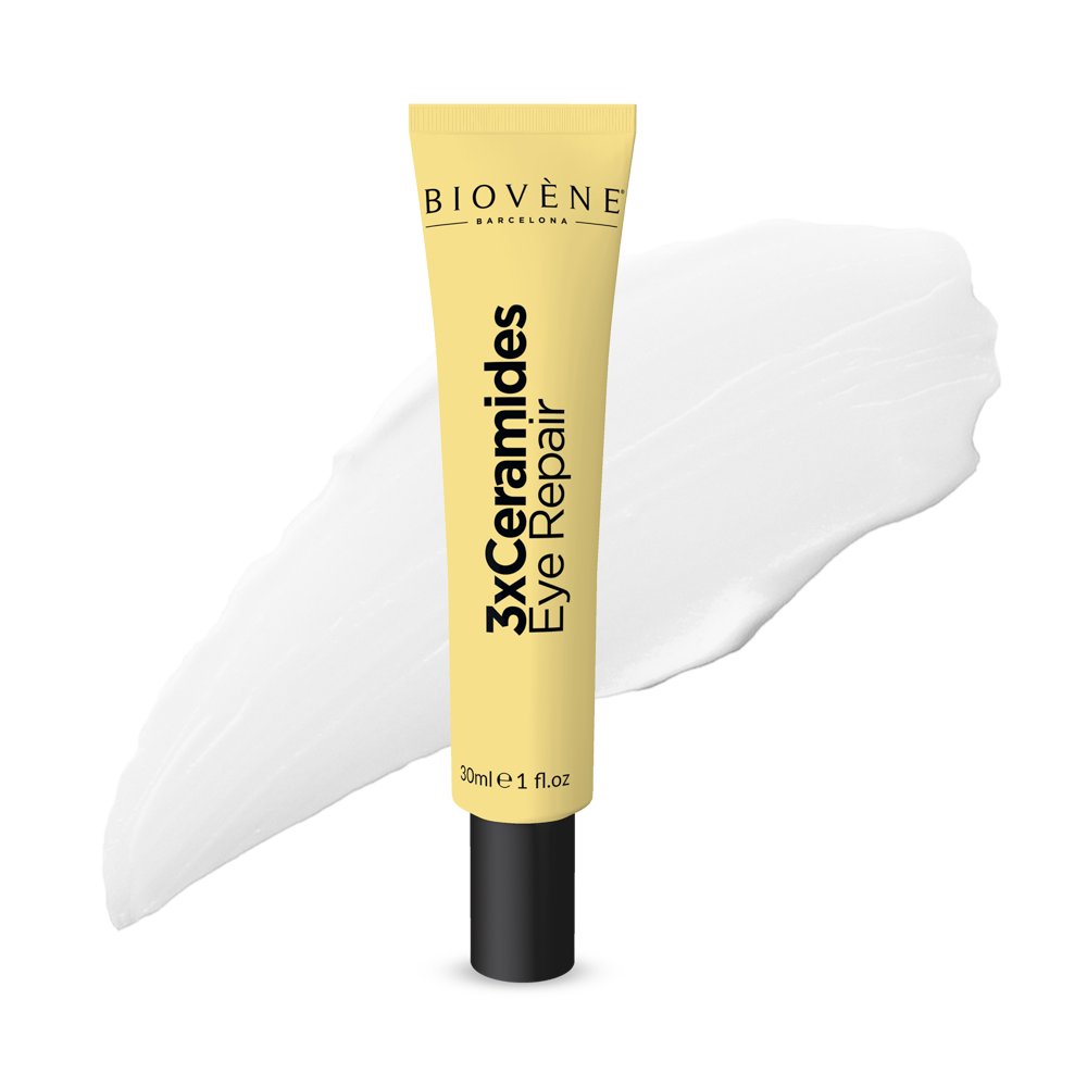 3X CERAMIDES EYE REPAIR Barrier-Boosting Eye Cream with Extra-Hydrating HA, Ceramides, CICA & Organic Banana