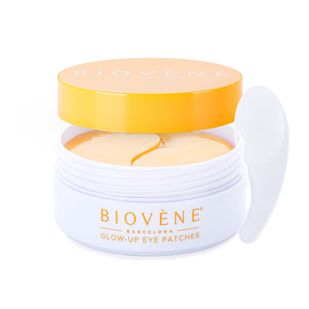CAFFEINE GLOW-UP Hydrogel Eye Patches with Caffeine & Lemon, 60 patches