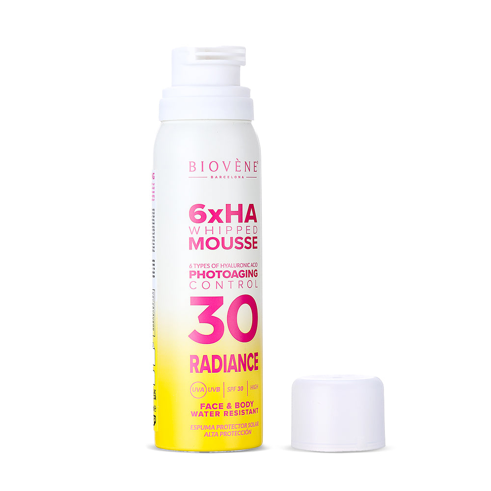 WHIPPED MOUSSE SPF30 Photoaging Control Mousse with 6 Types of Hyaluronic Acid for Face & Body