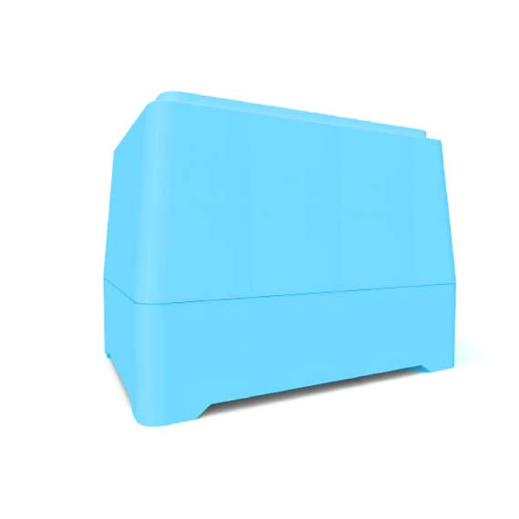 BAMBOO IN-SHOWER CASE Universal Case for Storage & Travel - Sky Blue