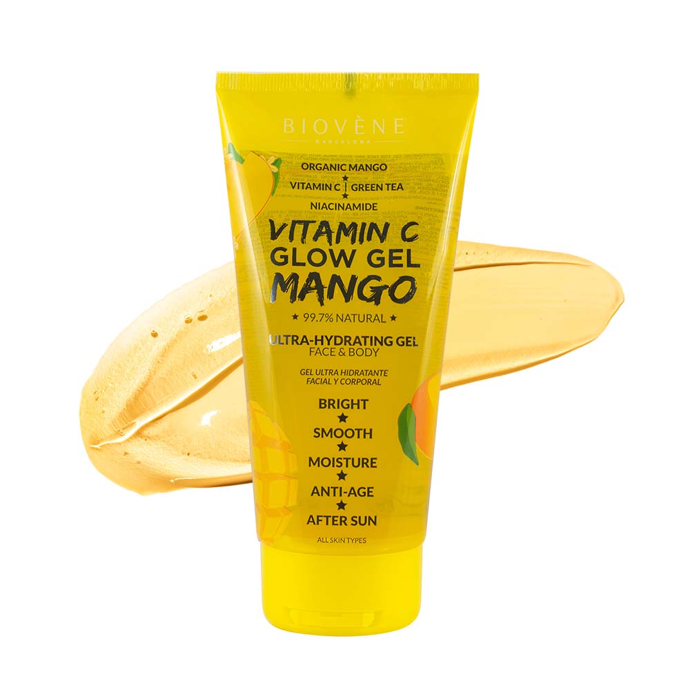 VITAMIN C GLOW GEL Ultra-Hydrating Organic Mango Body Treatment