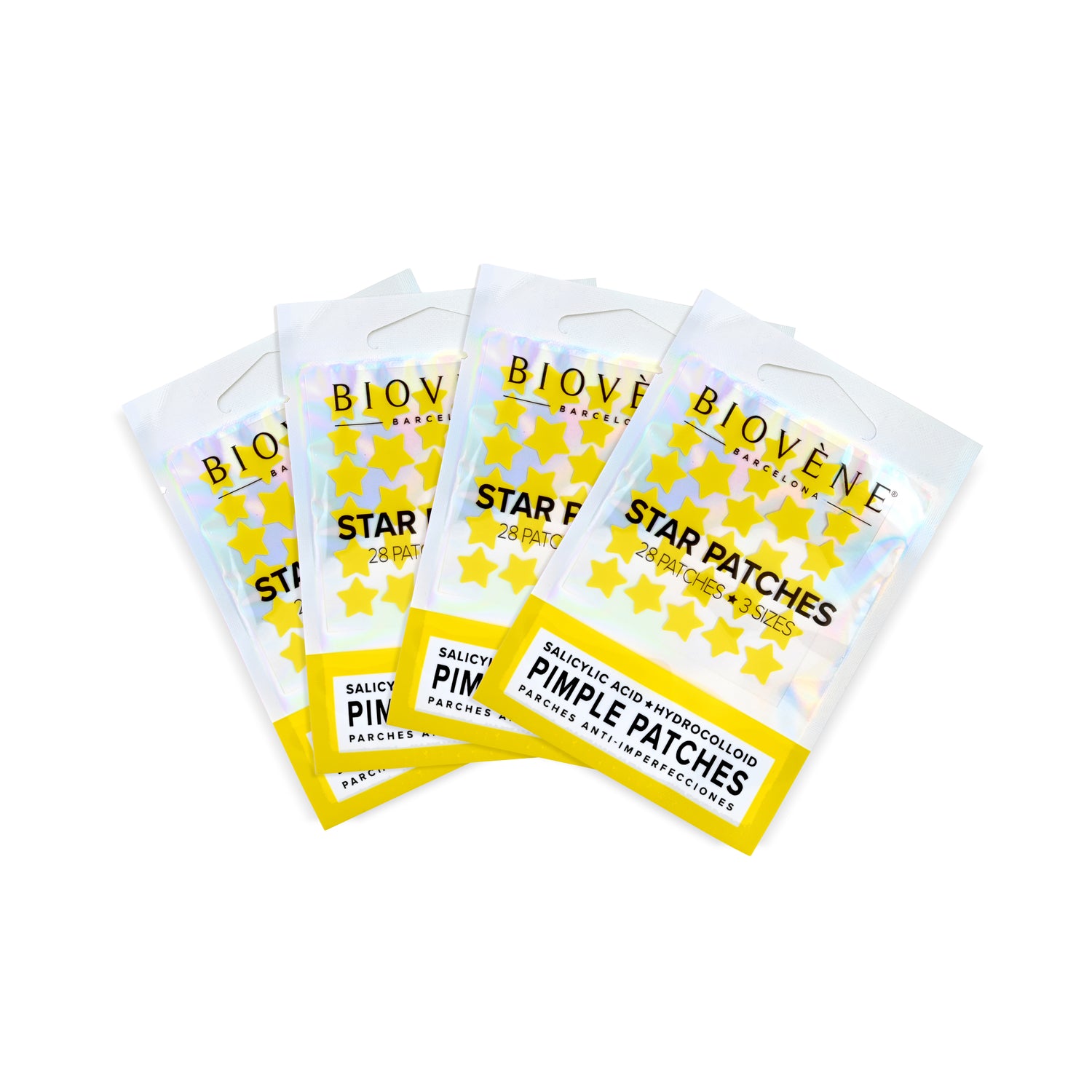 STAR PATCHES Yellow Pimple Patches - Anti-Blemish Stars, 28 patches