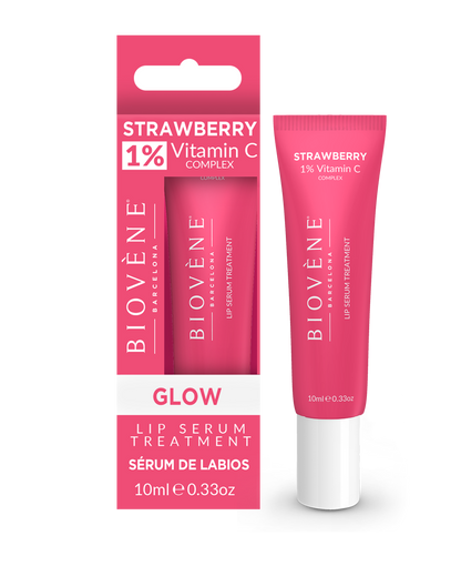 1% VITAMIN C LIP SERUM Strawberry Glow Lip Treatment Biovne Barcelona | The conscious 1% VITAMIN C LIP SERUM Strawberry Glow Lip Treatment Biovne Barcelona | The conscious