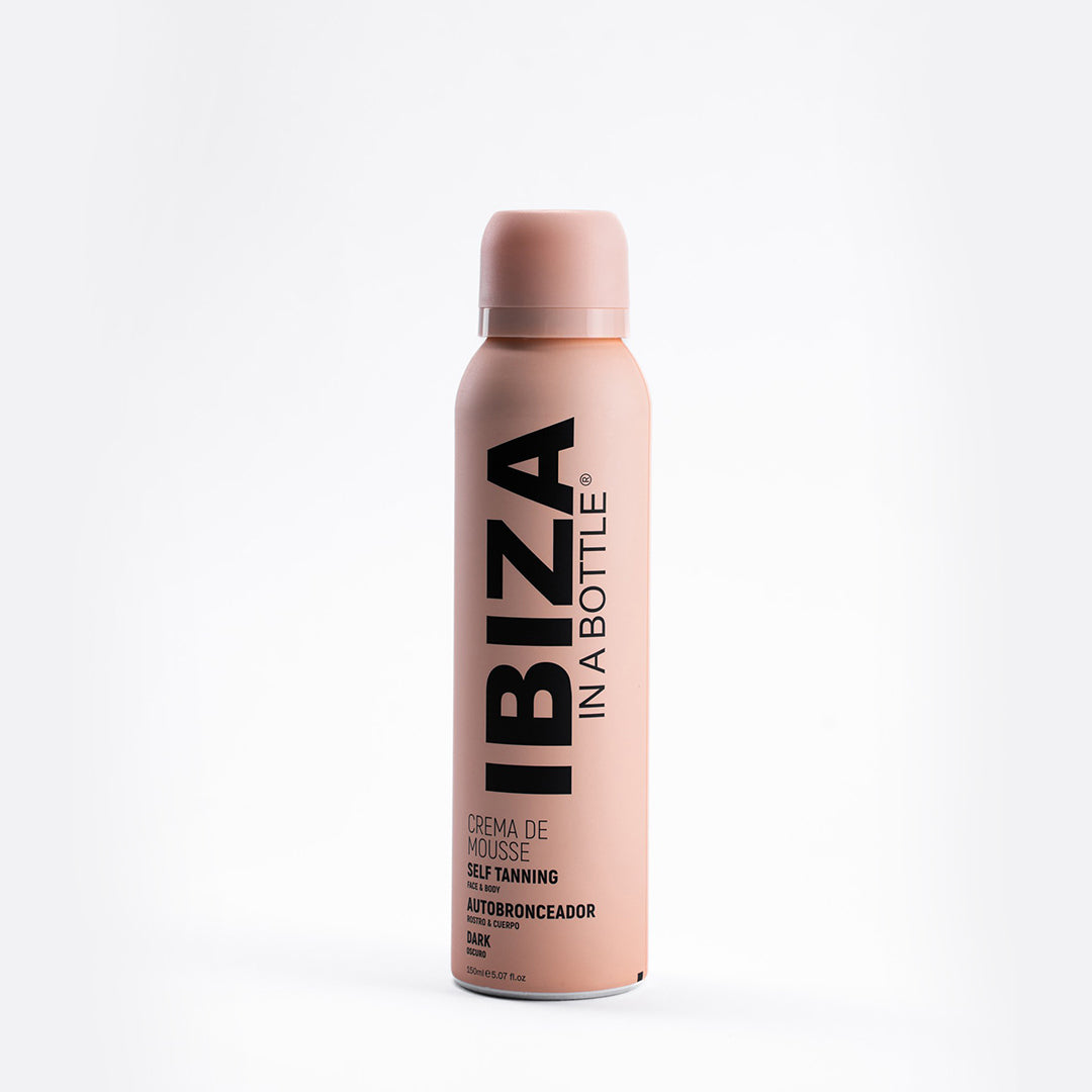 IBIZA CREMA DE MOUSSE Dark Self-Tanning Professional Face & Body Mousse