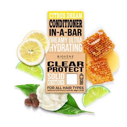 CLEAR PROTECT Citrus Dream Solid Conditioner Bar