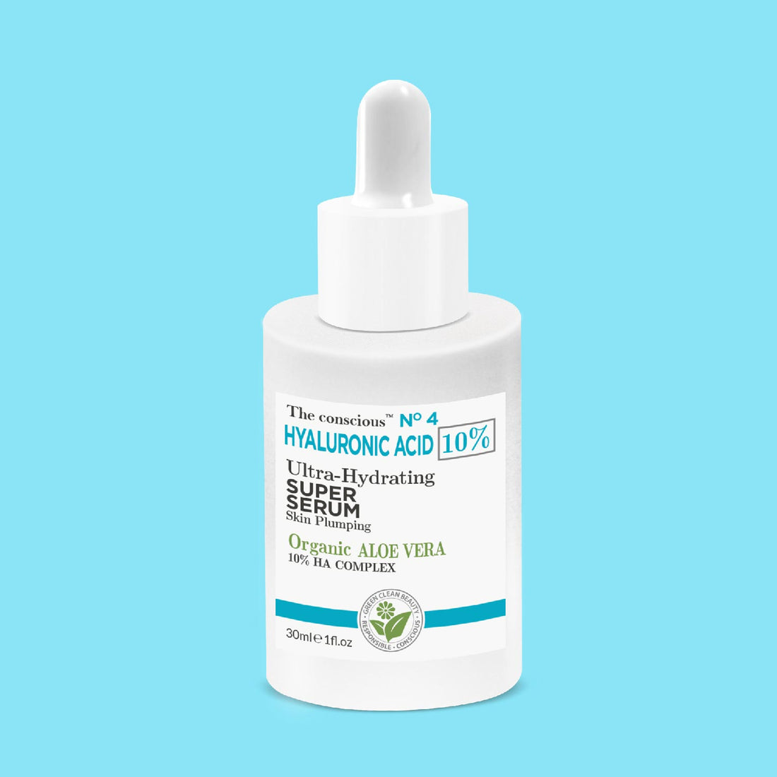 The conscious™ Hyaluronic Acid Ultra-Hydrating Super Serum Organic Aloe Vera